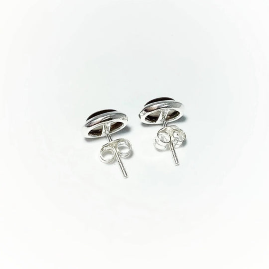 Smoky Quartz Stud Earrings - Rocks and Gems Canada