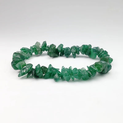 Green Fuchsite Chip Beaded Bracelet