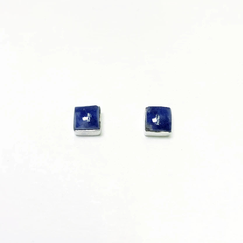 Sodalite Stud Earrings