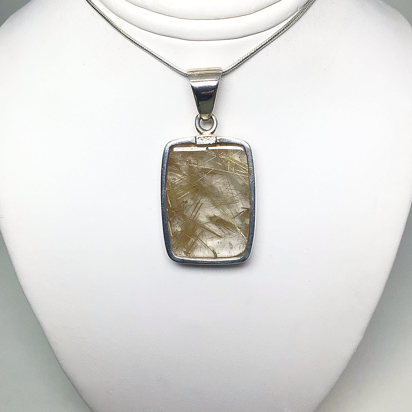 Rutilated Quartz Pendant