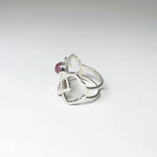 Pink Tourmaline Ring - Rocks and Gems Canada