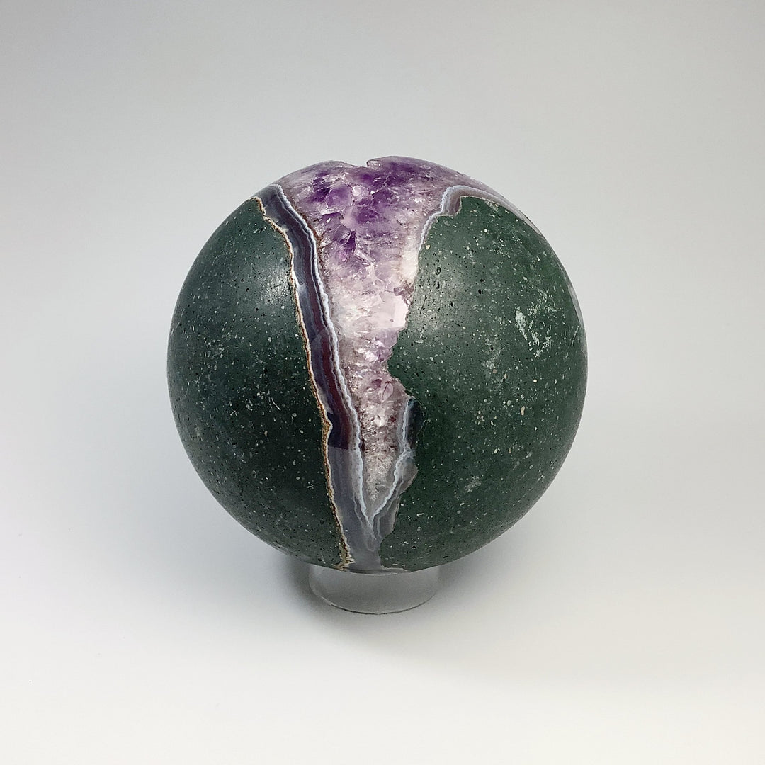 Amethyst Geode Sphere - Rocks and Gems Canada