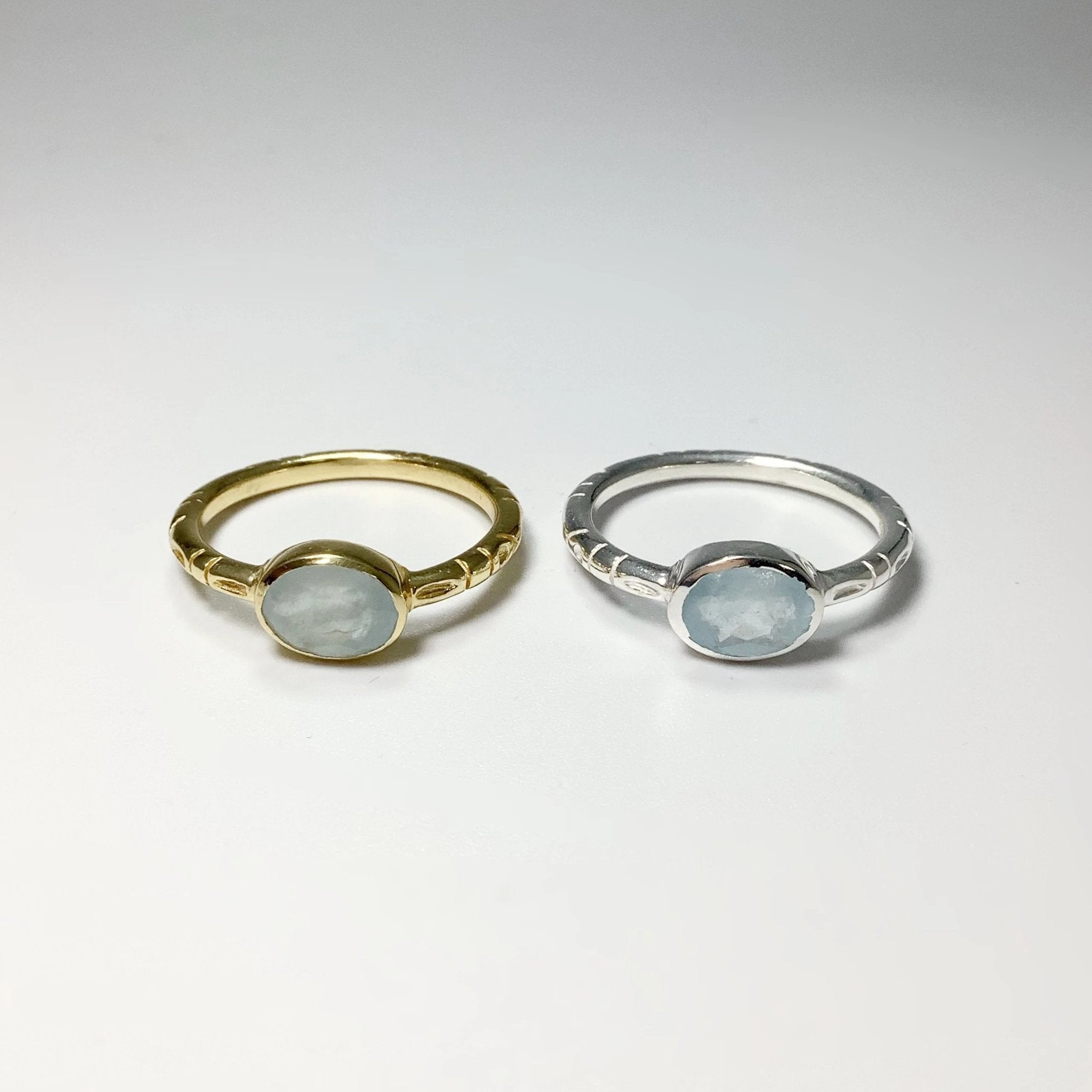 Aquamarine Ring - Rocks and Gems Canada