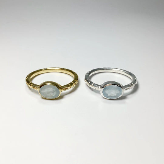 Aquamarine Ring - Rocks and Gems Canada