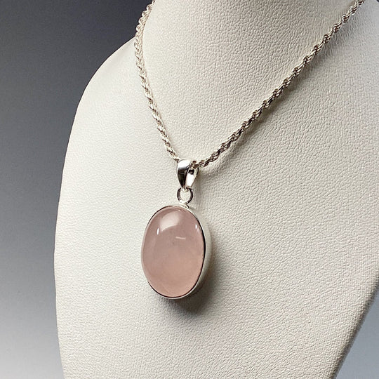Rose Quartz Pendant - Rocks and Gems Canada