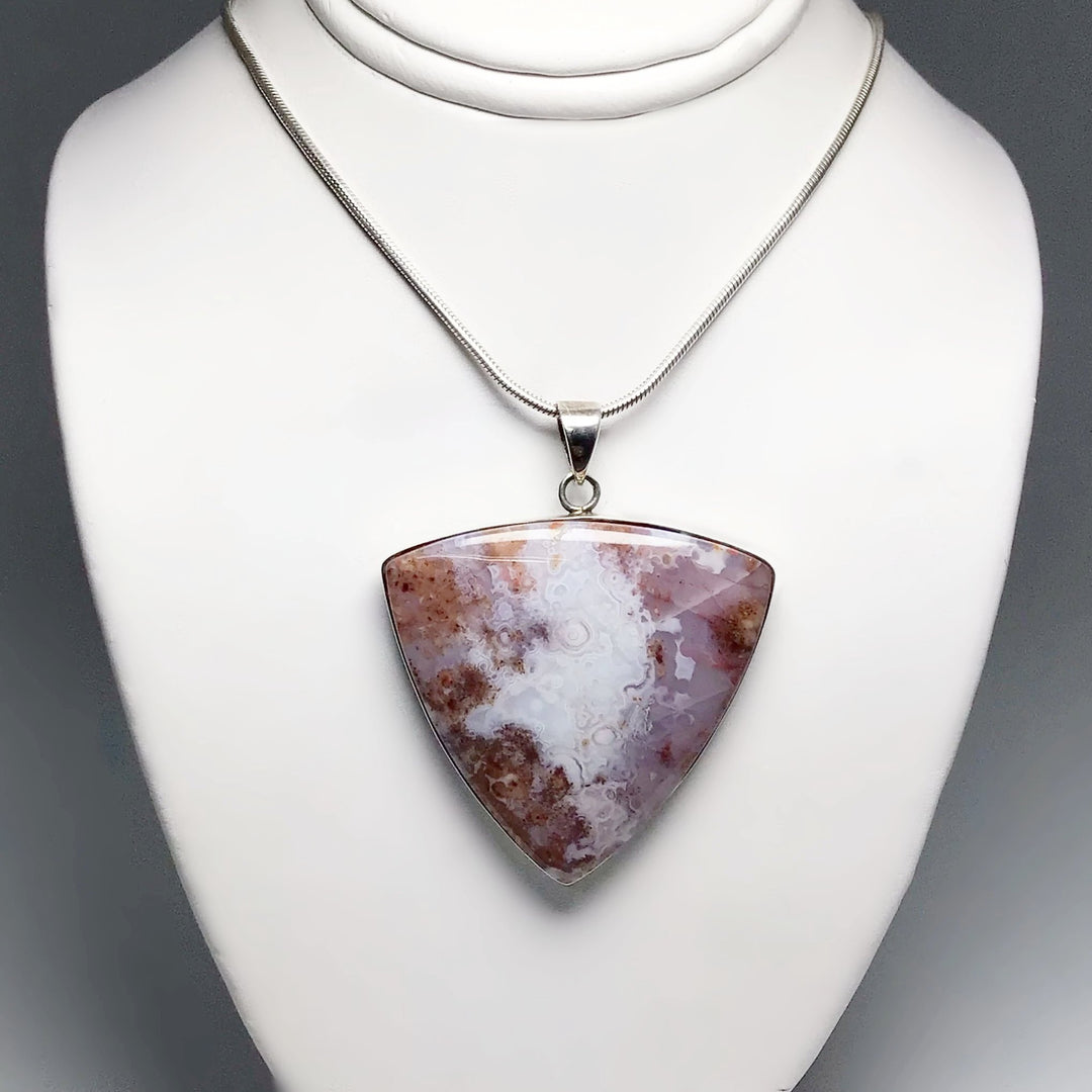 Crazy Lace Agate Pendant - Rocks and Gems Canada