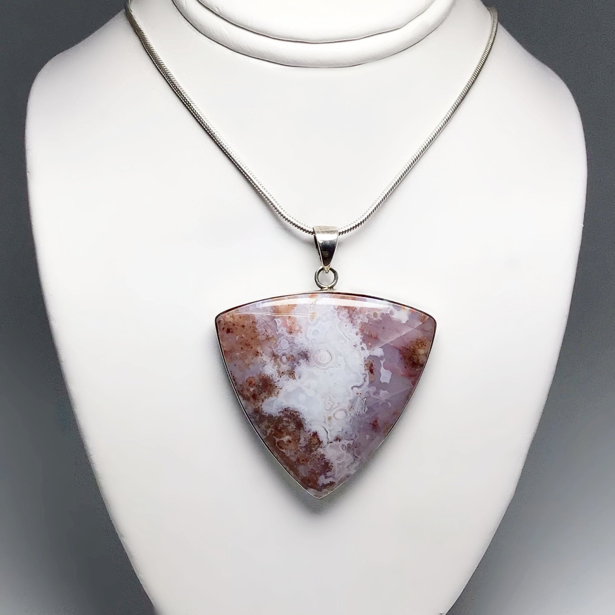 Crazy Lace Agate Pendant - Rocks and Gems Canada