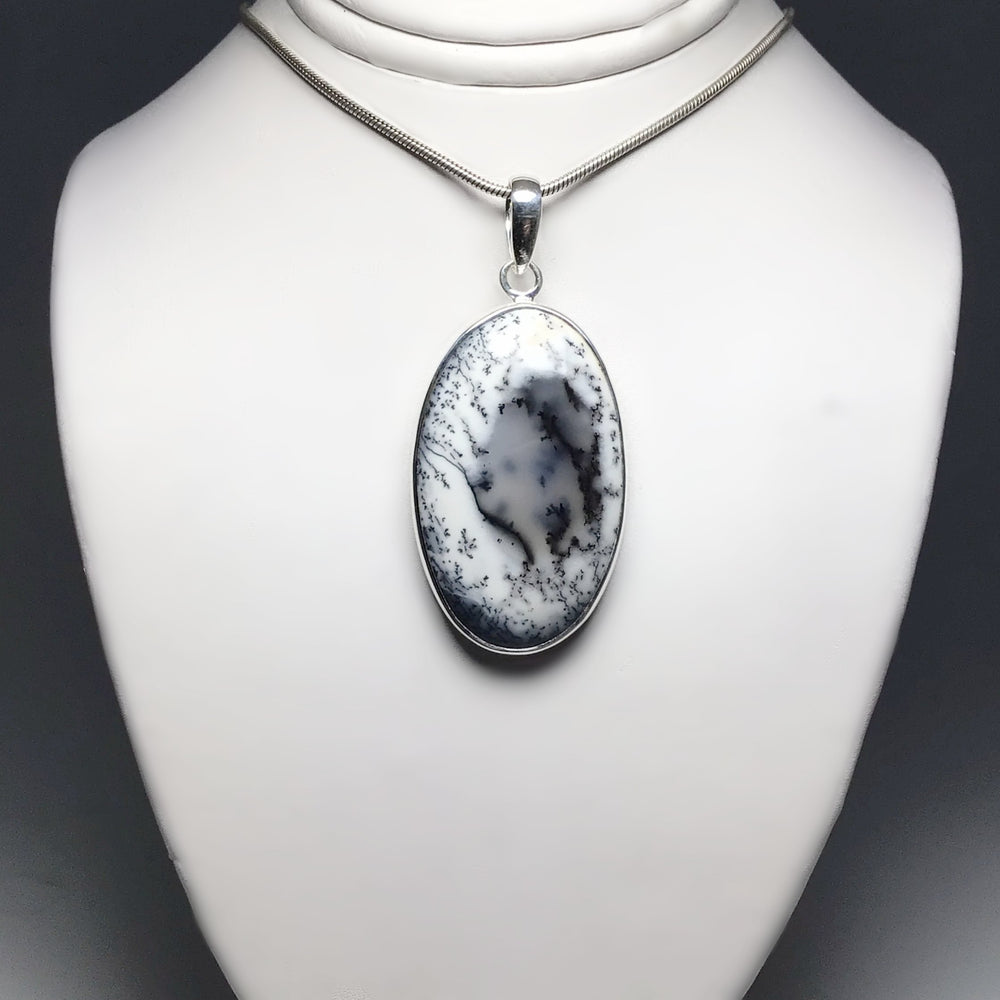 Dendritic Opal Pendant - Rocks and Gems Canada