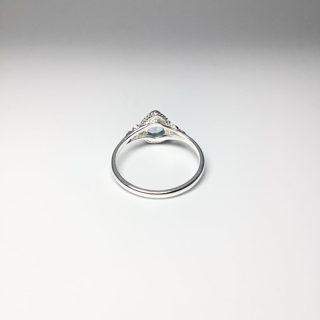 Blue Topaz Ring - Rocks and Gems Canada