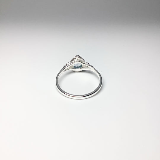 Blue Topaz Ring - Rocks and Gems Canada