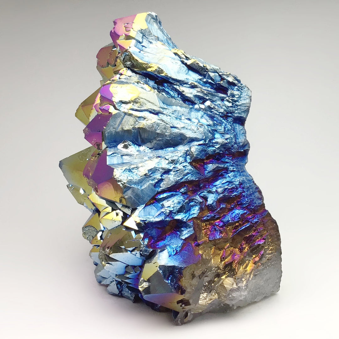 Rainbow Amethyst Druze Cluster Stand Up - Rocks and Gems Canada