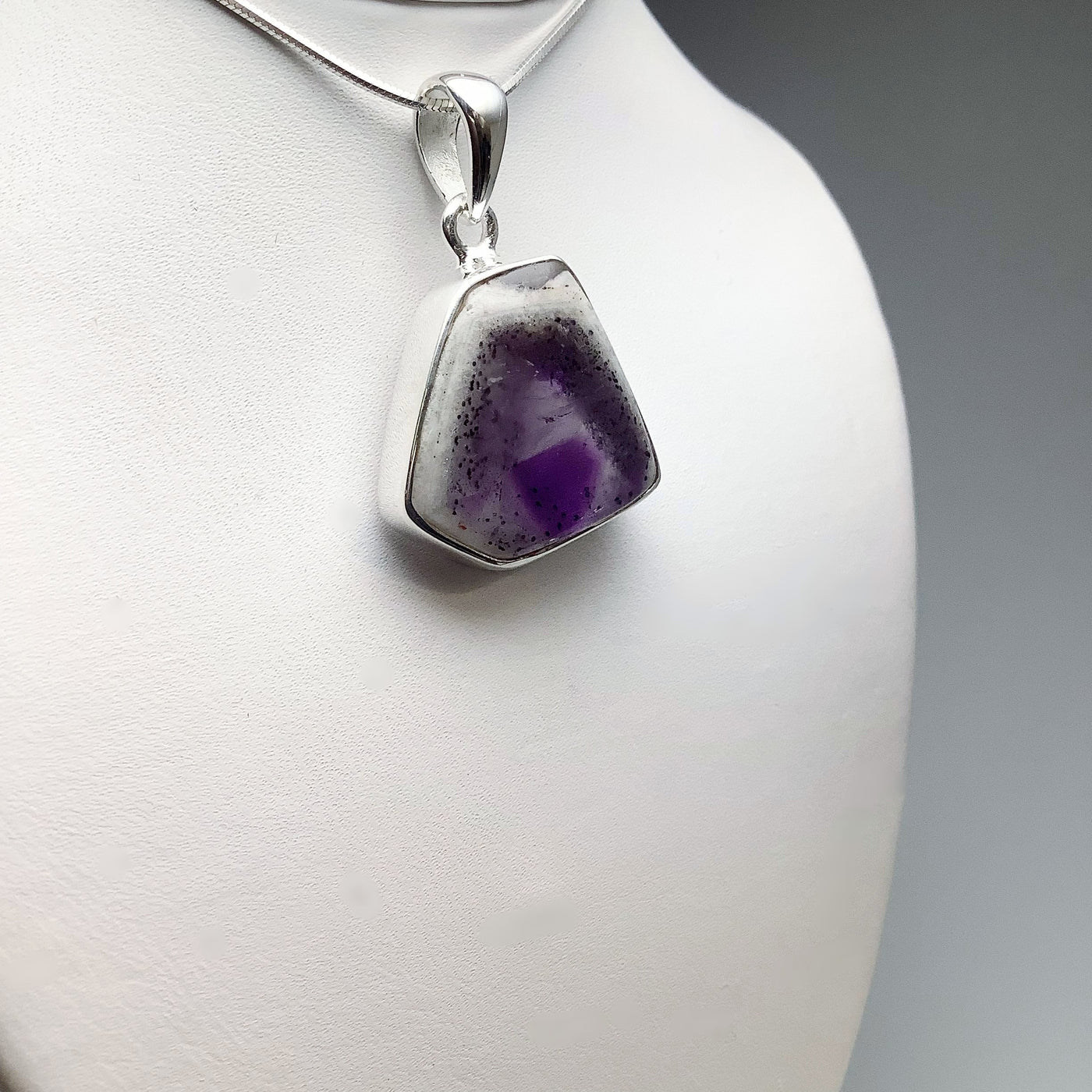Trapiche Amethyst Pendant
