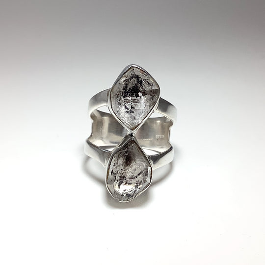 Herkimer Diamond Ring - Rocks and Gems Canada