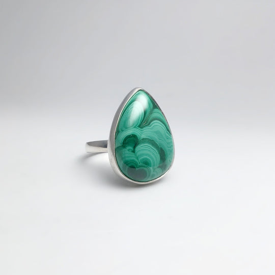 Malachite Ring - Rocks and Gems Canada