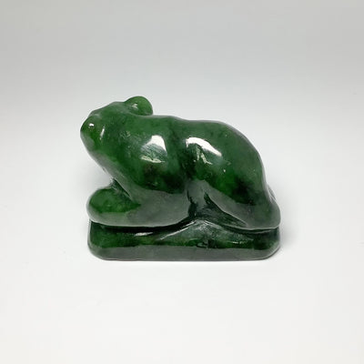 BC Jade Bear Carving