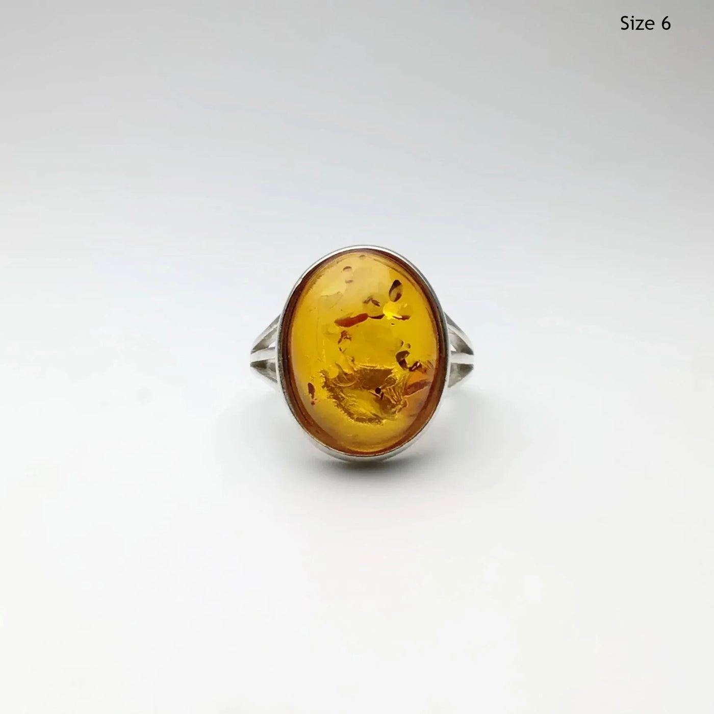 Cognac Amber Ring