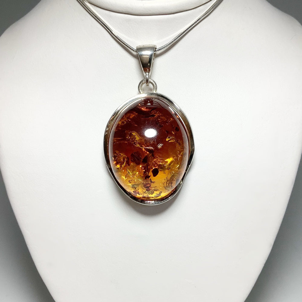 Ombre Amber Pendant - Rocks and Gems Canada