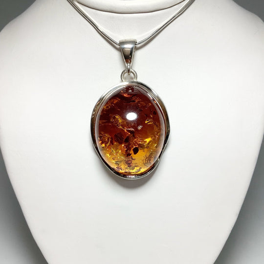 Ombre Amber Pendant - Rocks and Gems Canada