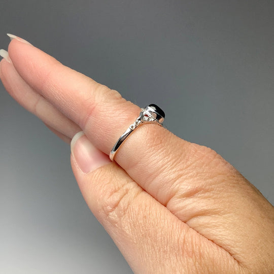 Black Onyx Ring - Rocks and Gems Canada