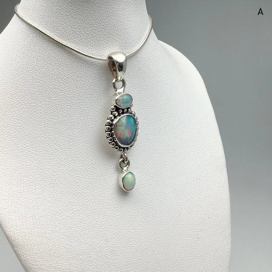 Fire Opal Pendant - Rocks and Gems Canada