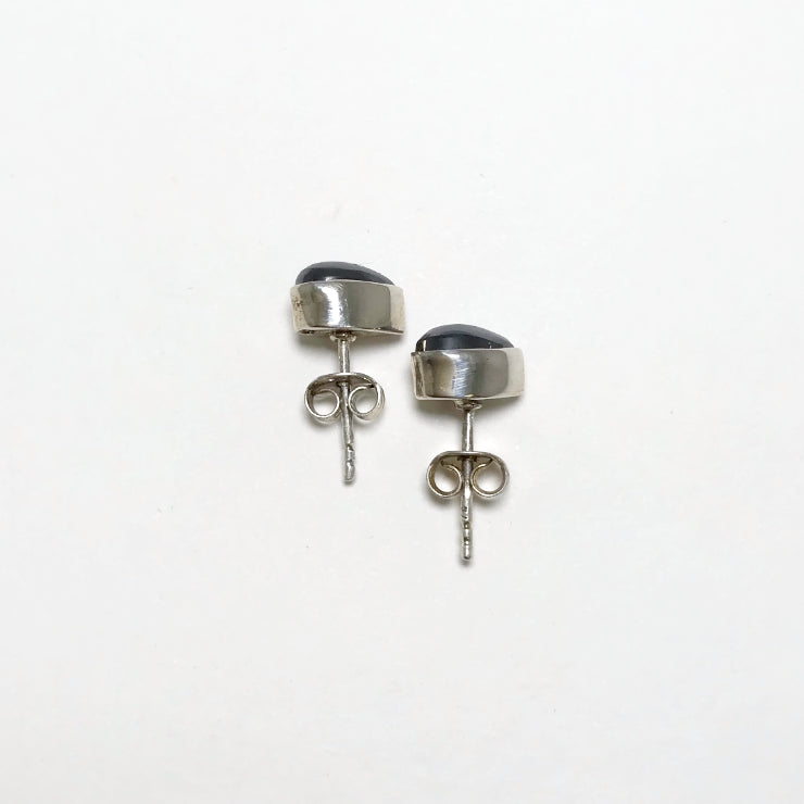Hematite Stud Earrings - Rocks and Gems Canada