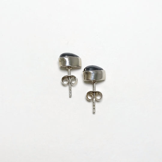 Hematite Stud Earrings - Rocks and Gems Canada