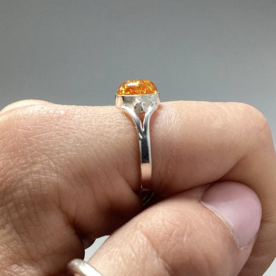 Cognac Amber Ring