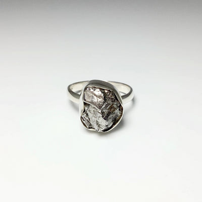 Meteorite Ring Set | Matching Meteorite Wedding Bands | The Monarchs -  Luxurien