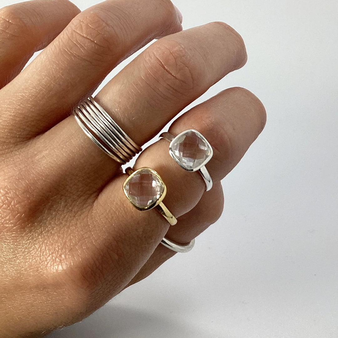 Clear Quartz Ring - Rocks and Gems Canada