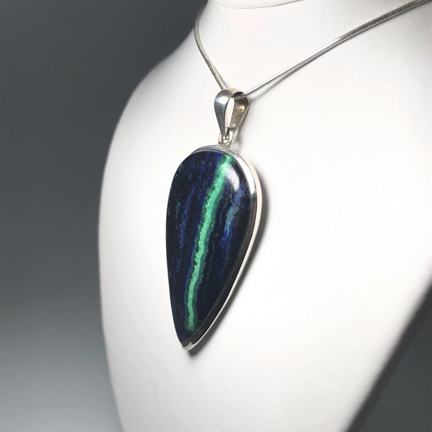 Azurite-Malachite Pendant