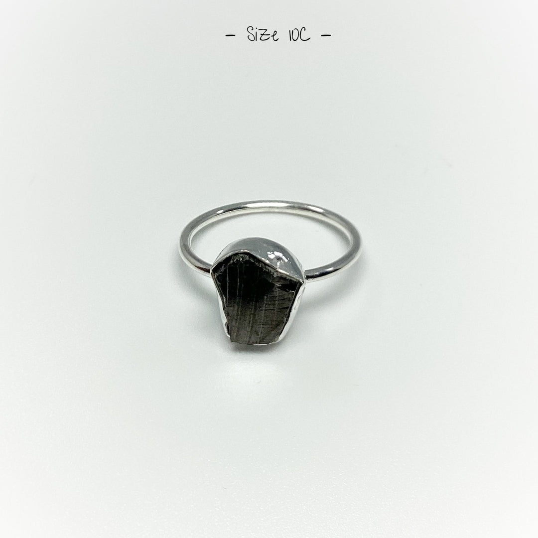 Raw Elite Shungite Ring - Rocks and Gems Canada