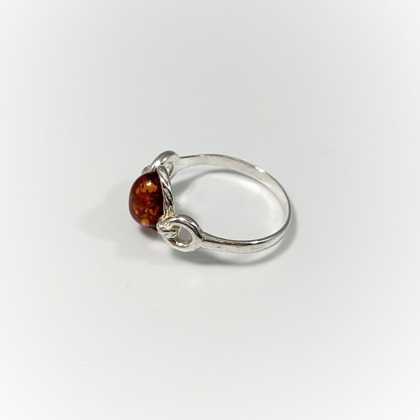 Cognac Amber Ring