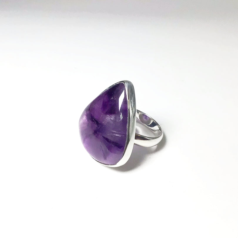 Trapiche Amethyst Ring - Rocks and Gems Canada