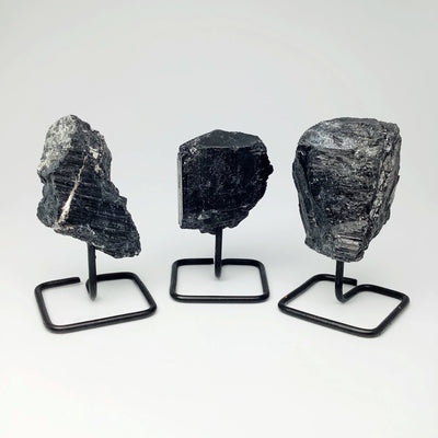 Black Tourmaline on Stand at $29 Each