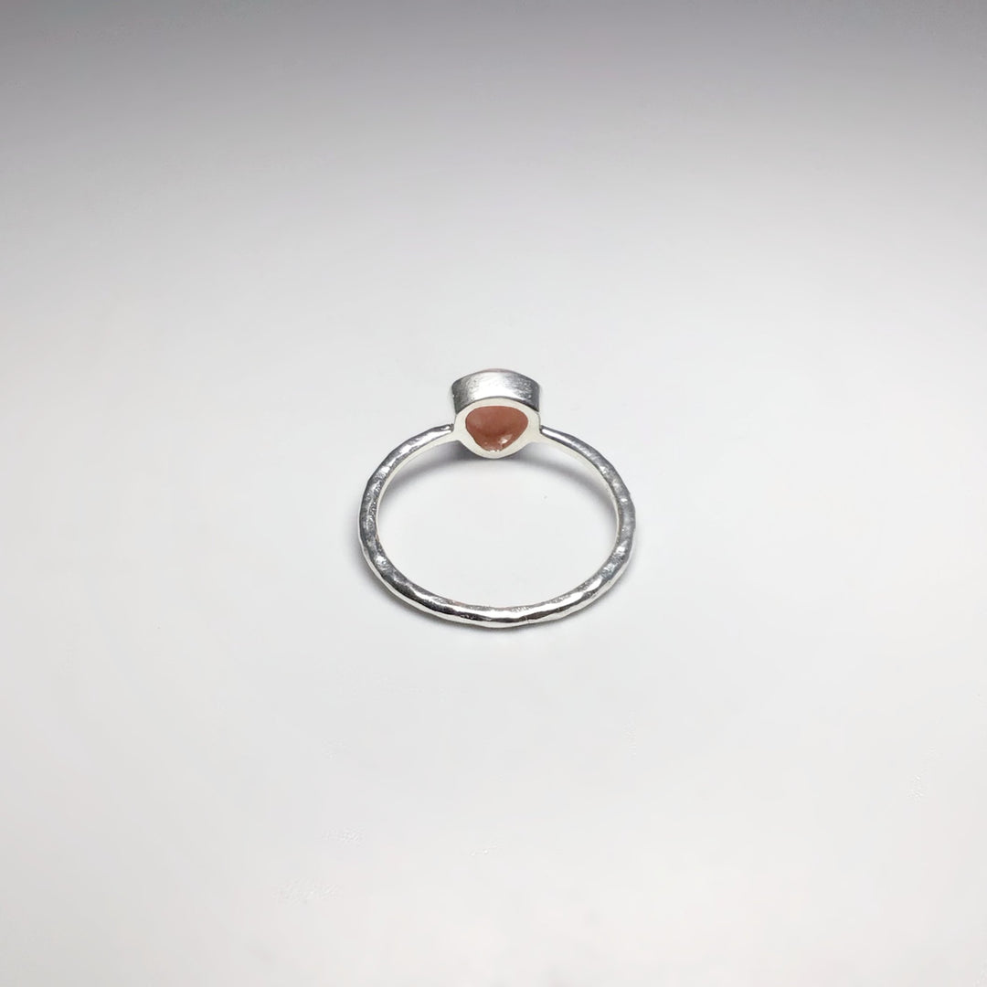 Pink Peruvian Opal Ring - Rocks and Gems Canada
