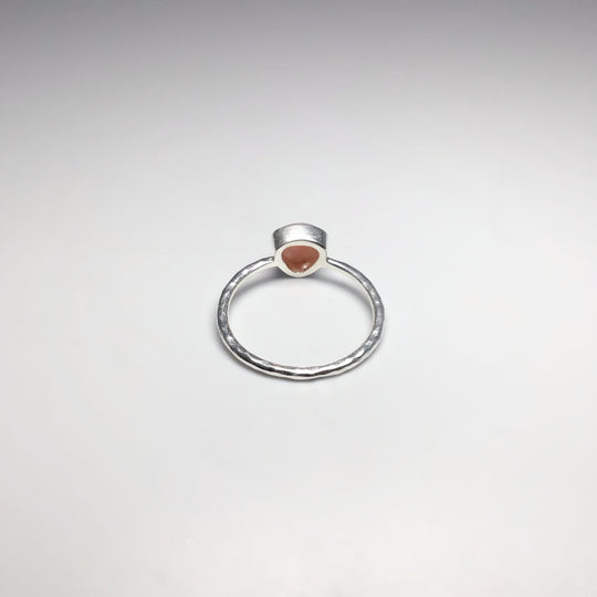 Pink Peruvian Opal Ring - Rocks and Gems Canada