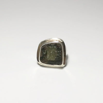 Moldavite Ring