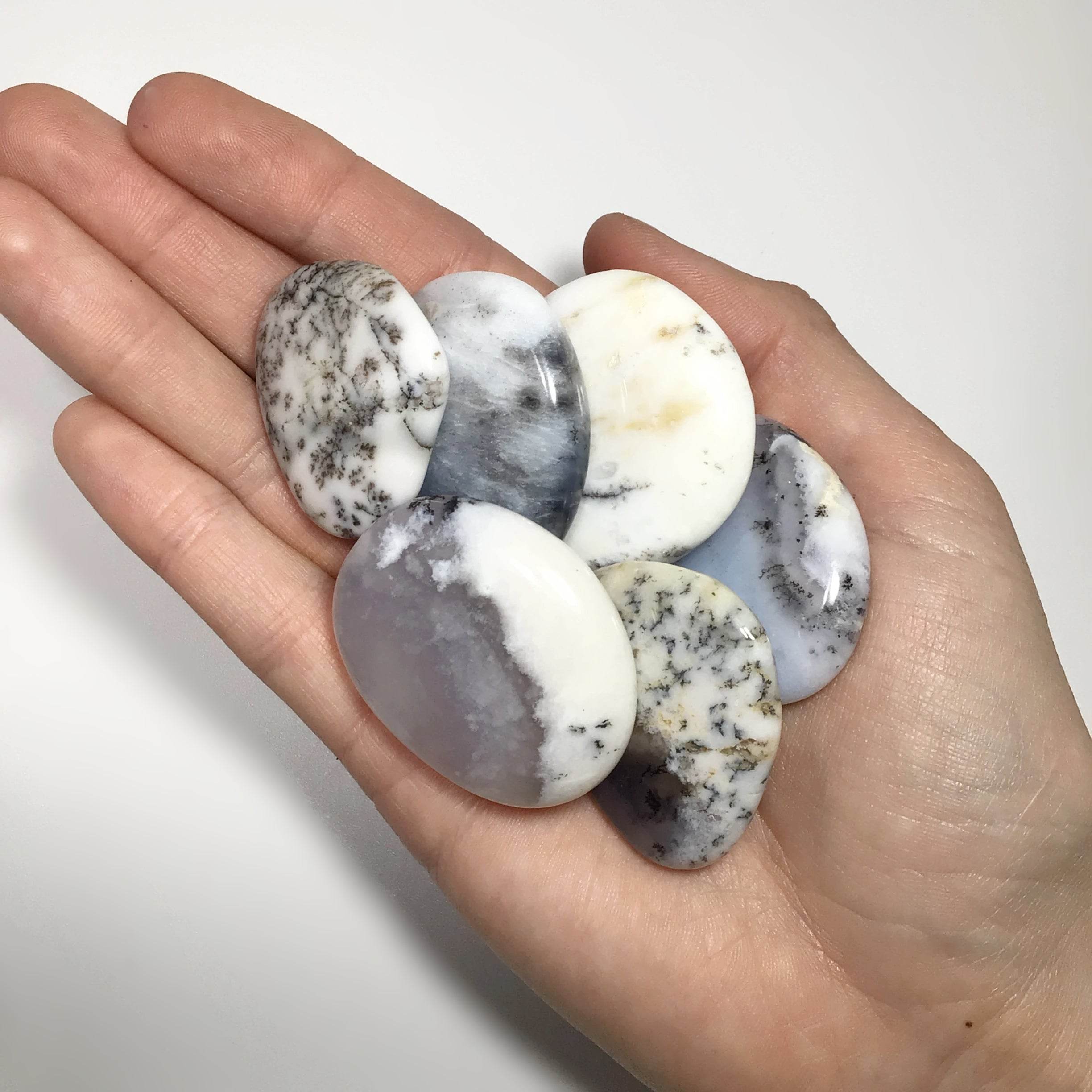 Dendritic Opal Touch Stone - Rocks and Gems Canada