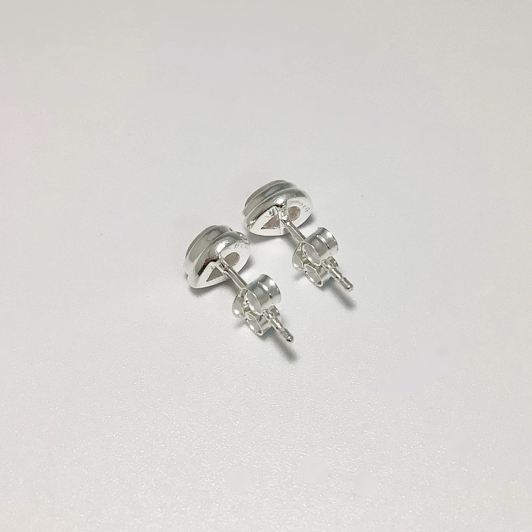Rose Quartz Stud Earrings - Rocks and Gems Canada