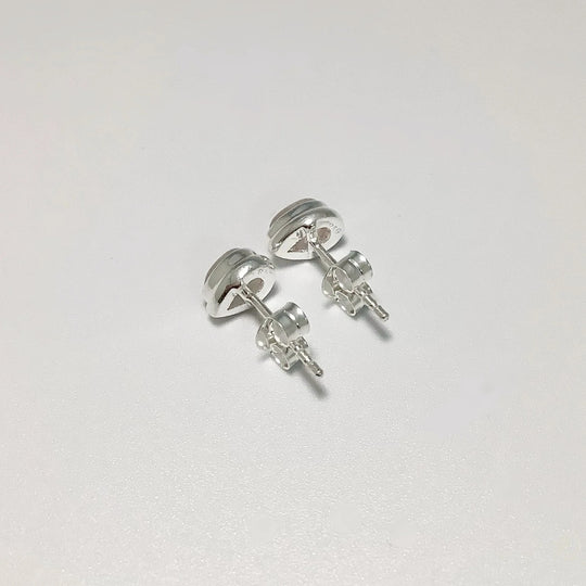 Rose Quartz Stud Earrings - Rocks and Gems Canada