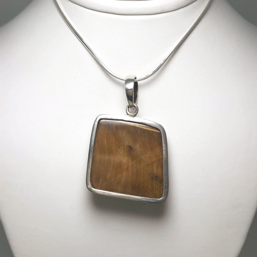 Tiger Eye Pendant - Rocks and Gems Canada