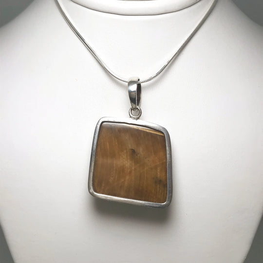 Tiger Eye Pendant - Rocks and Gems Canada