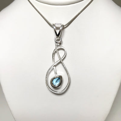 Blue Topaz Pendant