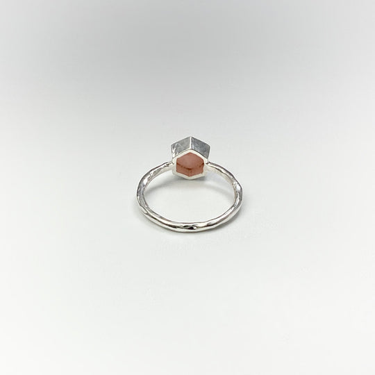 Pink Peruvian Opal Ring - Rocks and Gems Canada