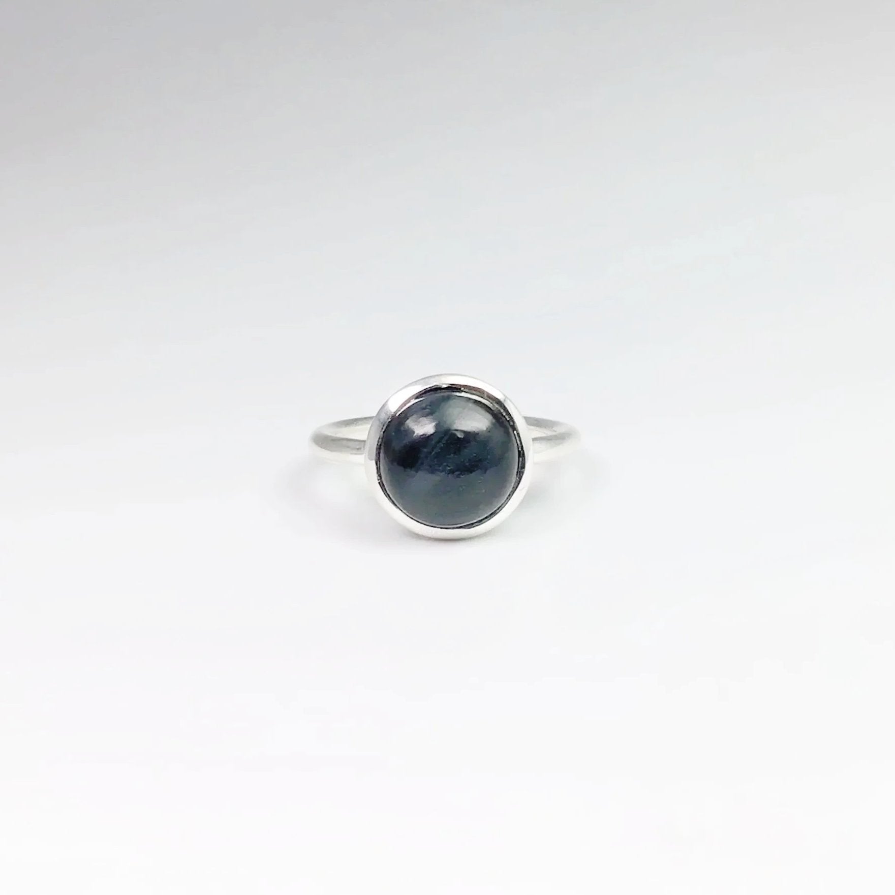 Blue Tiger Eye Ring - Rocks and Gems Canada