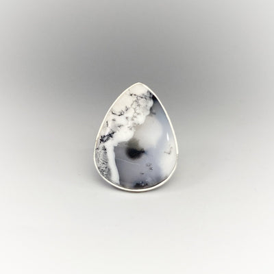 Dendritic Opal Ring