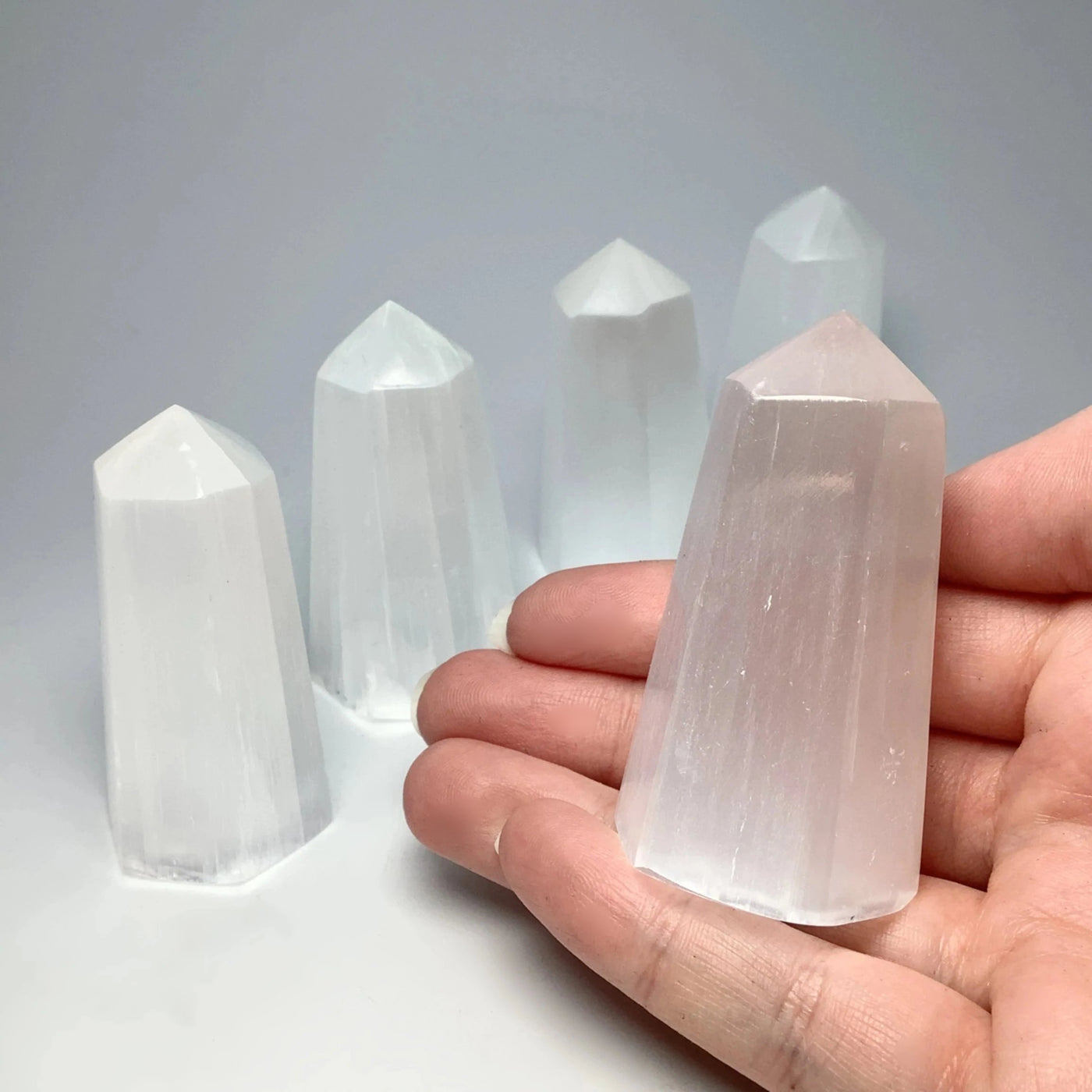 Selenite Point at $29 Each