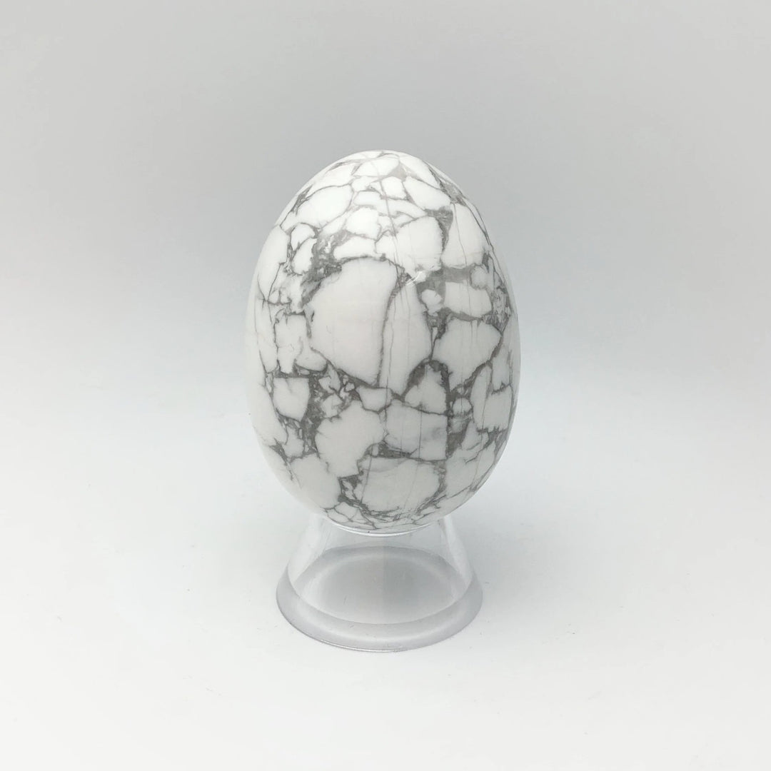 Howlite Egg - Rocks and Gems Canada