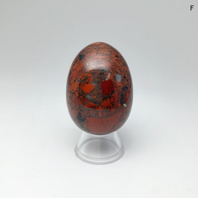 Red Brecciated Jasper Egg