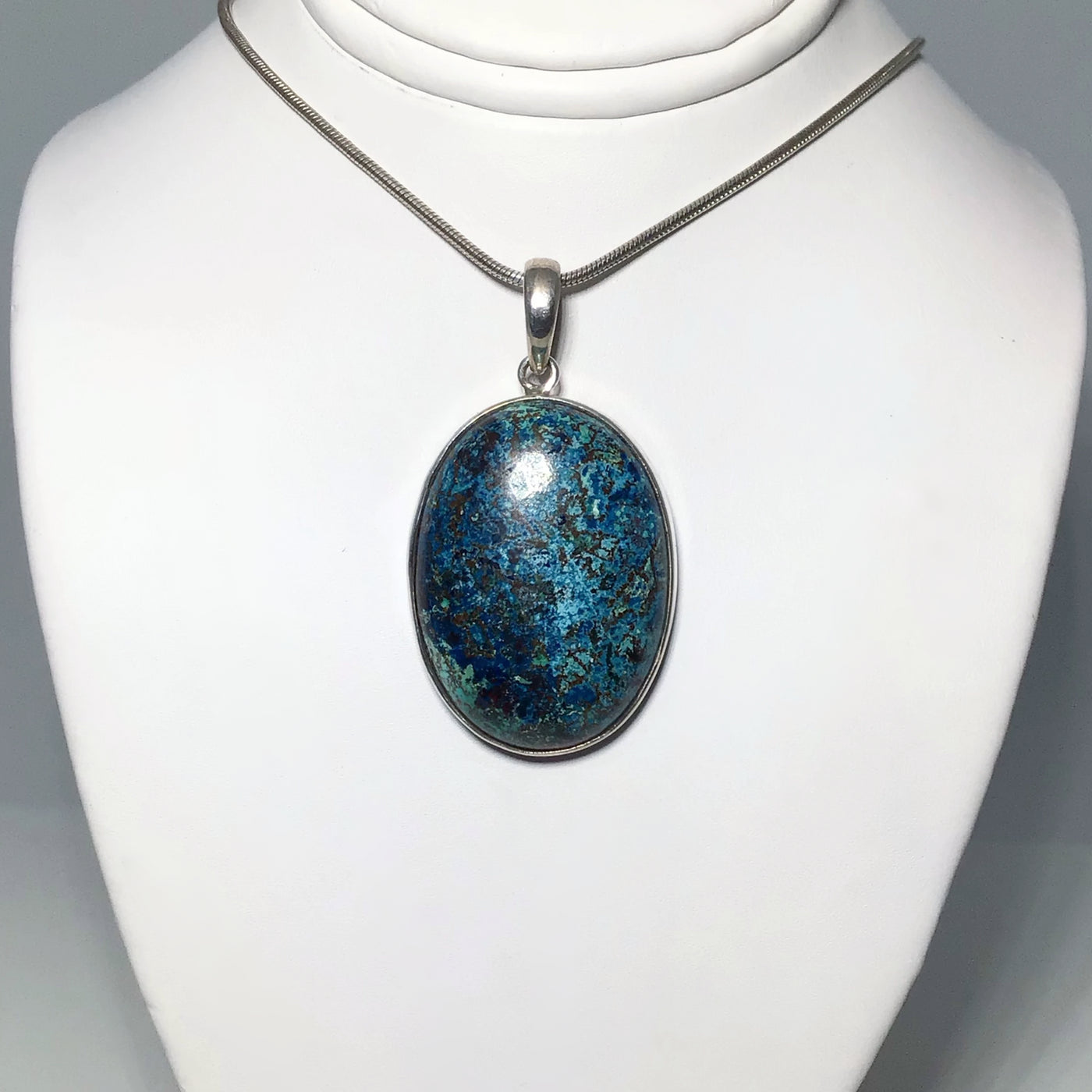 Shattuckite Pendant